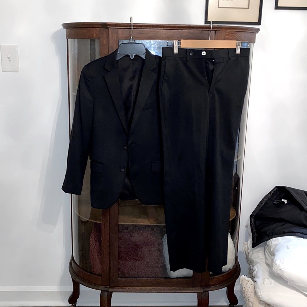 Kids Black Formal Matching Set
